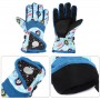 Детские зимние перчатки - ChildSnow - Голубые Фото 3 
