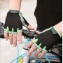 Перчатки без пальцев - Huwai - Зелёные Фото 2 