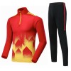 Спортивный костюм для мужчин и детей FTS 01-8325 | Костюм для бега и футбола | Цвет: красный